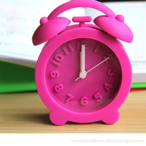 children's Portable Mini Silicone Clocks & wall clock without date